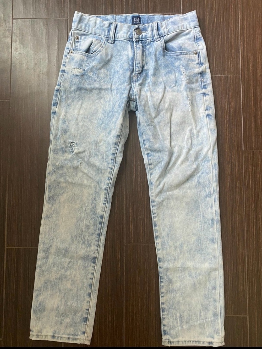 GAP Boys Jeans Size 10 Vintage Acid Washed Retro 80s Throwback